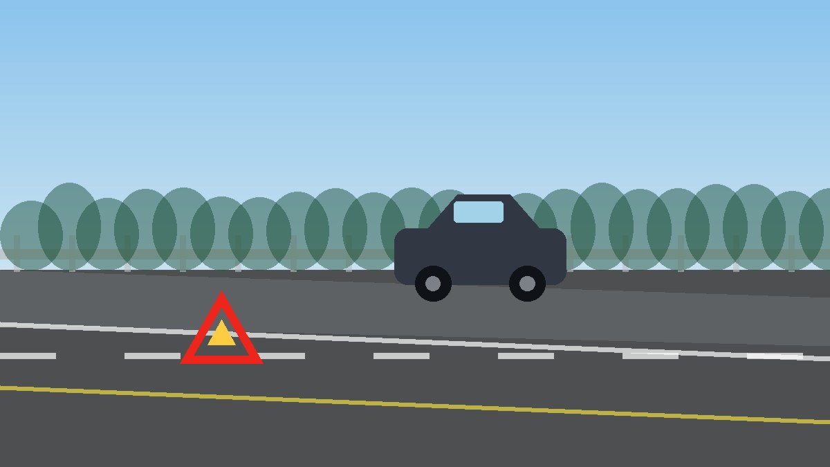 遵义道路故障安全等待现场图